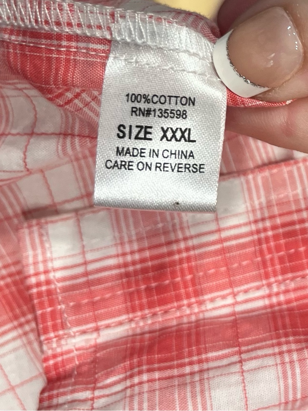 Shyanne plaid top - runs small! - Picture 4 of 8